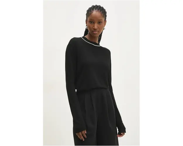 Answear Lab pulover femei, culoarea negru, light