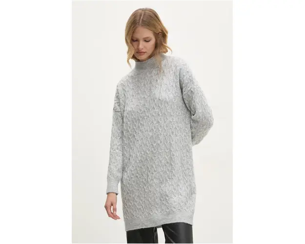 Answear Lab pulover femei, culoarea gri