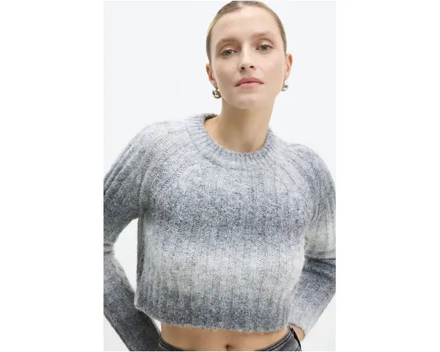 Answear Lab pulover femei, culoarea gri, light