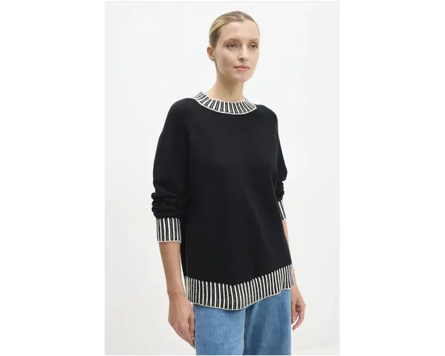 Answear Lab pulover femei, culoarea negru, light