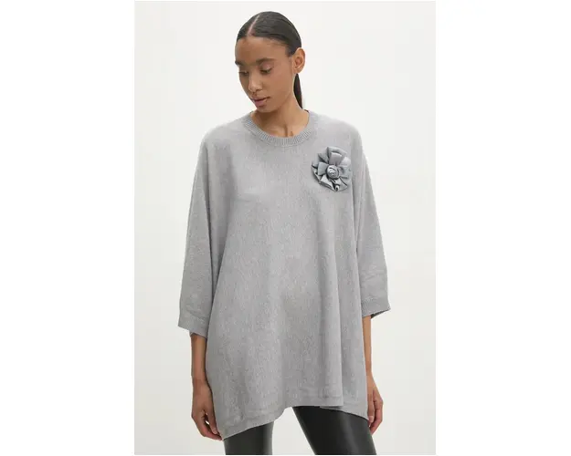 Answear Lab pulover femei, culoarea gri