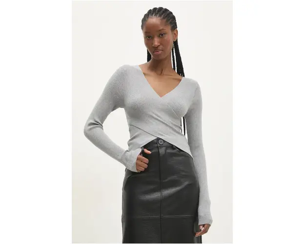 Answear Lab pulover femei, culoarea gri, light
