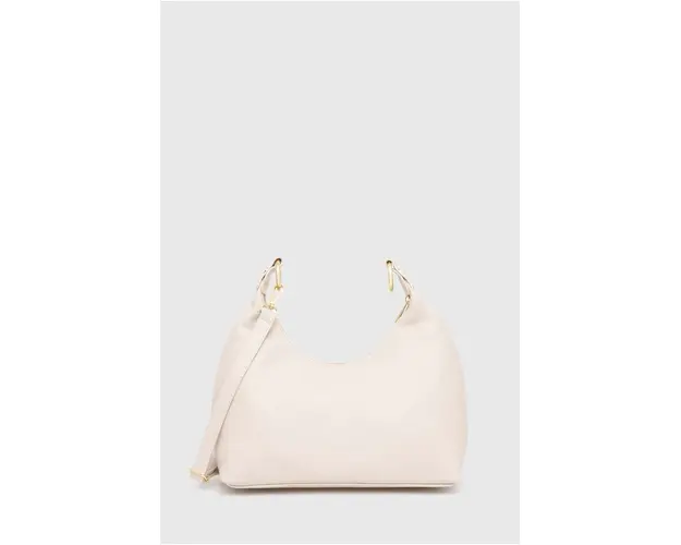 Answear Lab poseta de piele culoarea bej