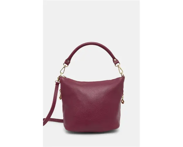 Answear Lab poseta de piele culoarea violet