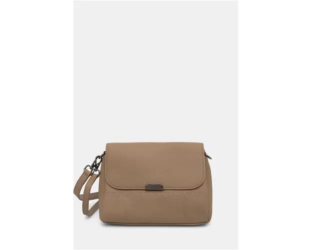 Answear Lab poseta de piele culoarea bej