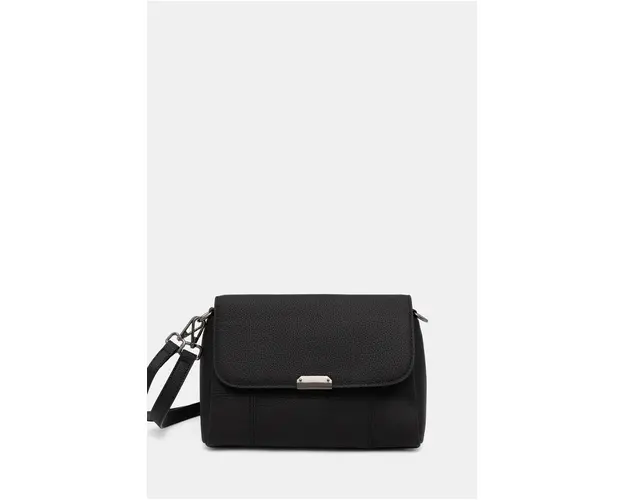 Answear Lab poseta de piele culoarea negru