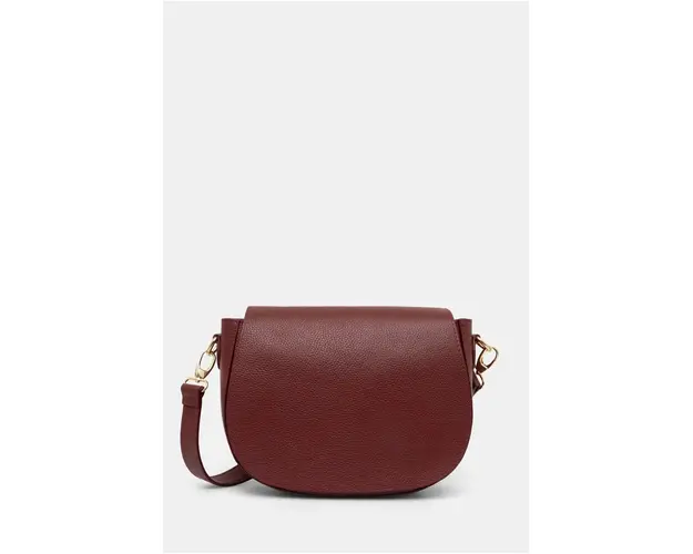 Answear Lab poseta de piele culoarea rosu