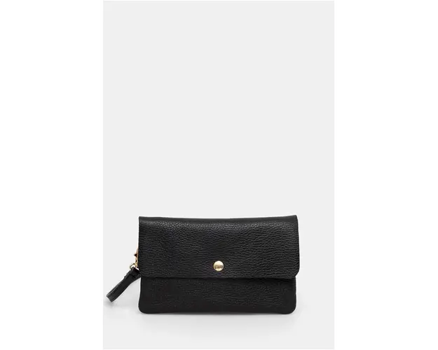 Answear Lab poseta piele culoarea negru