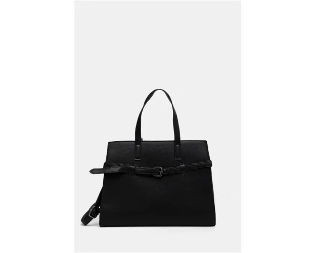 Answear Lab poseta culoarea negru