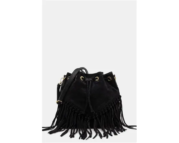 Answear Lab poseta de piele culoarea negru