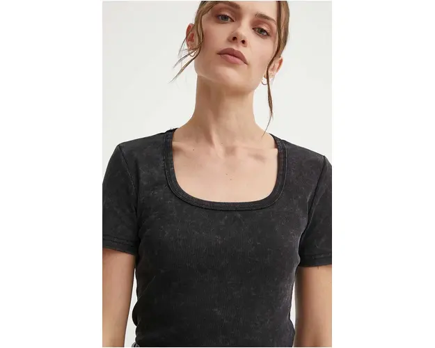 Answear Lab tricou femei, culoarea negru