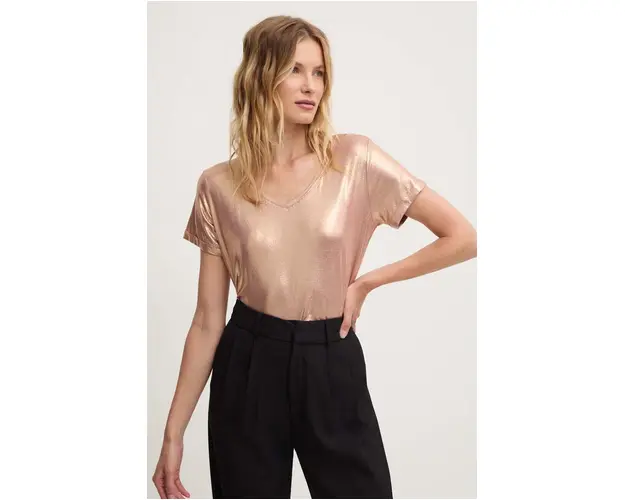 Answear Lab tricou femei, culoarea roz