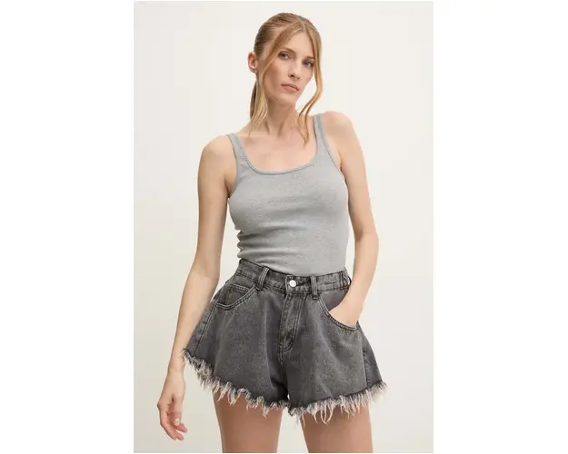 Answear Lab top femei, culoarea gri