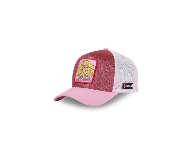 Capslab sapca BARBIE culoarea roz, cu imprimeu, CL.BA1.2.CT.BA18