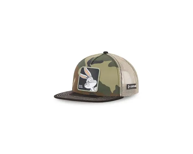 Capslab sapca Looney Tunes culoarea maro, cu imprimeu