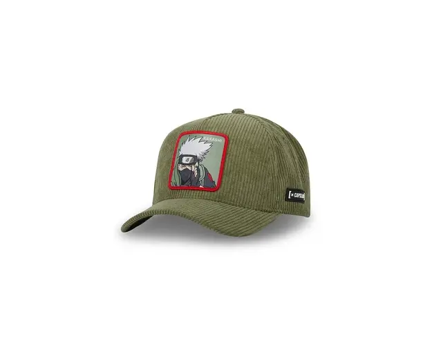 Capslab sapca de baseball din bumbac x Naruto culoarea gri, cu imprimeu, CL/NS3/1/PCT/COR