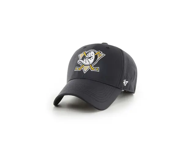47brand sapca Nhl Anaheim Ducks culoarea negru, cu imprimeu