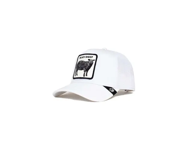 Goorin Bros sapca culoarea alb, cu imprimeu