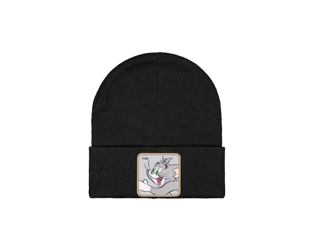 Capslab sapca Tom and Jerry culoarea negru, cu imprimeu