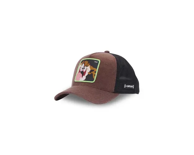 Capslab sapca Looney Tunes culoarea maro, cu imprimeu, CL.LOO8.1.CT.TAZ3