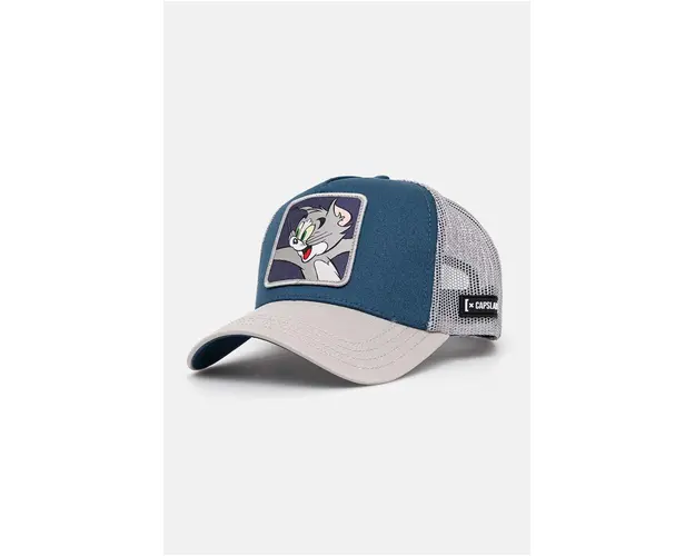 Capslab sapca Tom and Jerry culoarea verde, cu imprimeu, CL.TAJ4.1.CT.TOM