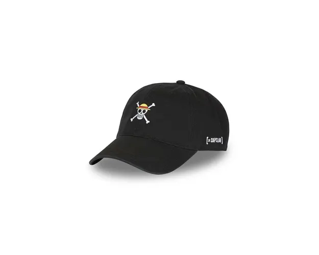 Capslab sapca de baseball din bumbac x One Piece culoarea negru, cu imprimeu, CL/OP3/1/CD/SKU