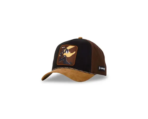Capslab sapca x Looney Tunes culoarea maro, cu imprimeu, CL/LOO10/1/PCT/DAF