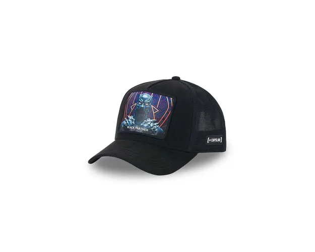 Capslab sapca x Marvel culoarea negru, cu imprimeu, CL/MAR7/1/PCT/BPA