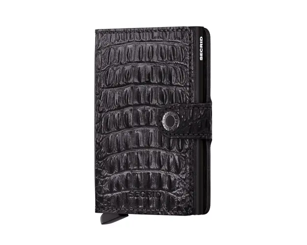 Secrid Portofel de piele femei, culoarea negru