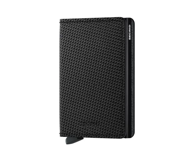 Secrid portofel de piele barbati, culoarea negru Sca.Black-Black