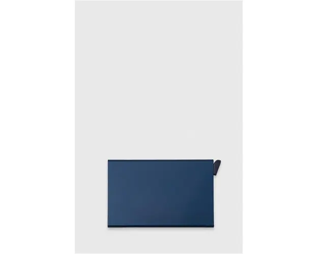 Secrid carcasa cardului culoarea bleumarin