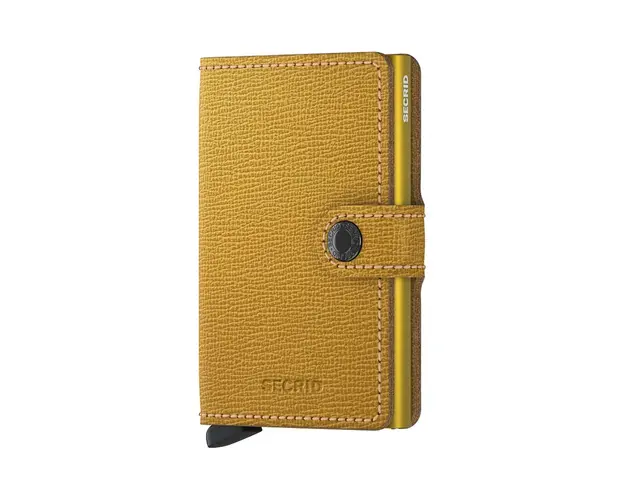 Secrid portofel Crisple Ochre culoarea galben