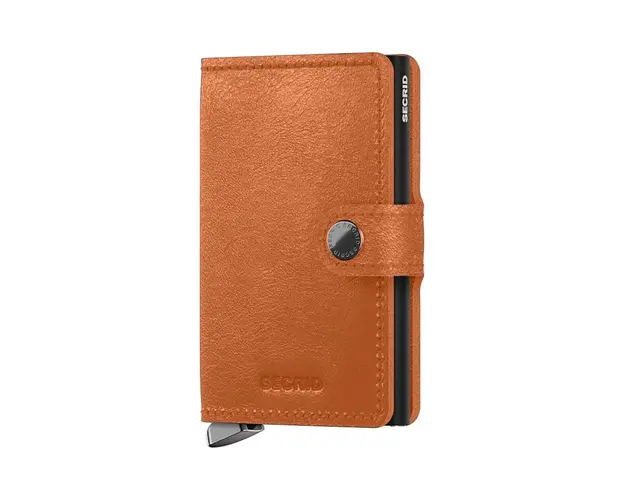 Secrid portofel de piele culoarea maro, MBc-Cognac