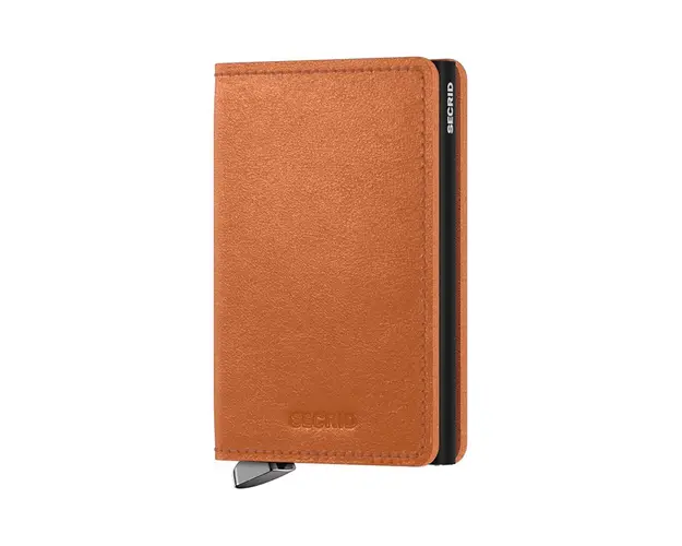 Secrid portofel de piele culoarea maro, SBc-Cognac