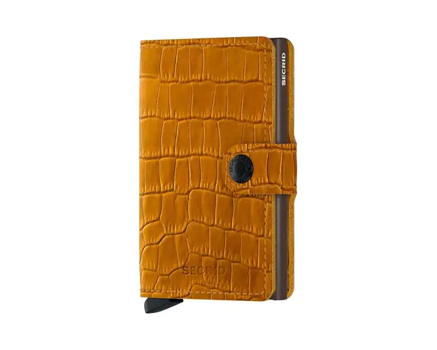 Secrid portofel culoarea maro, MCl-Ochre-Brown