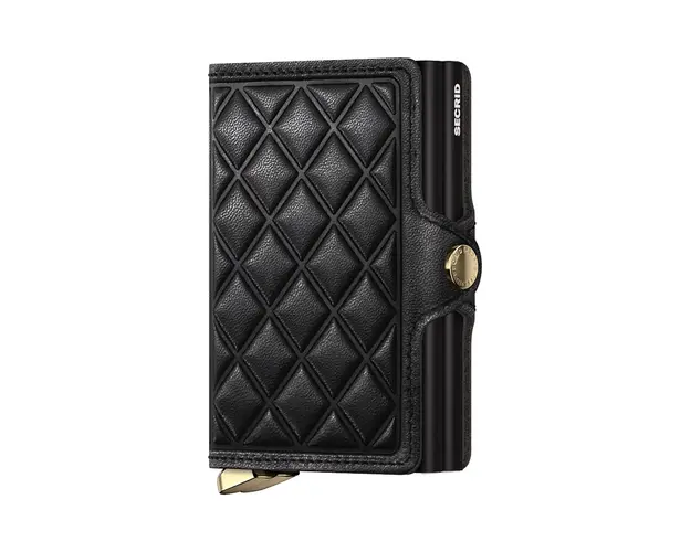 Secrid portofel de piele culoarea negru, TEd-Black