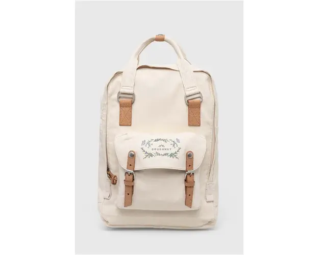 Doughnut rucsac Macaroon Large Sweetened Fantasy culoarea bej, mare, cu imprimeu, D011SF-0011