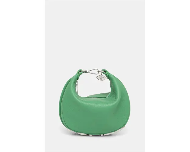 Silvian Heach poseta de piele FORCELLA culoarea verde, RCP25005BO