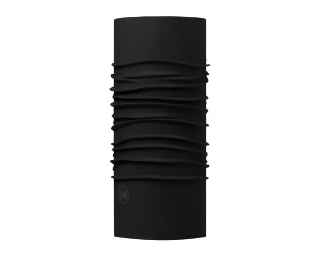 Buff Fular impletit Solid Black culoarea negru, material uni 117818