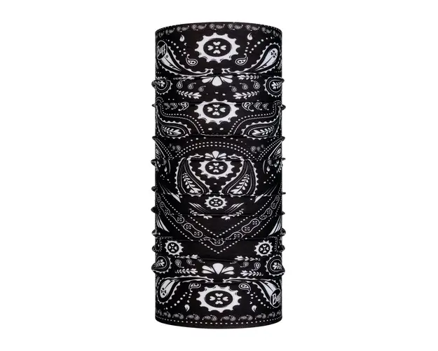 Buff Fular impletit New Cashmere culoarea negru, modelator