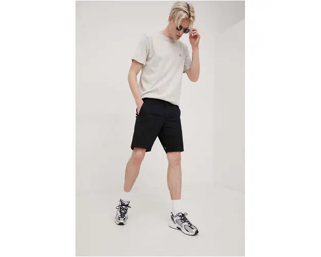 Volcom pantaloni scurti barbati, culoarea negru