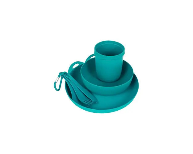 Sea To Summit serviciu pentru mancare Delta Camp Set culoarea verde