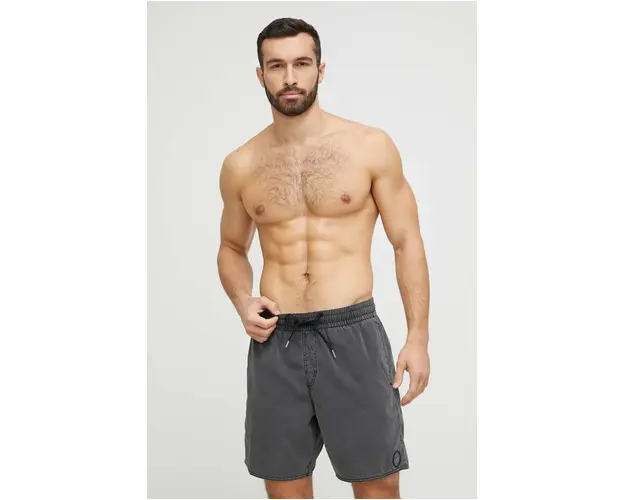 Volcom pantaloni scurti de baie culoarea gri