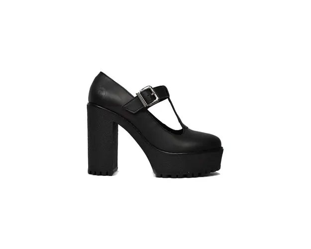 Altercore pumps Lizzy culoarea negru, cu toc drept, Lizzy.Vegan