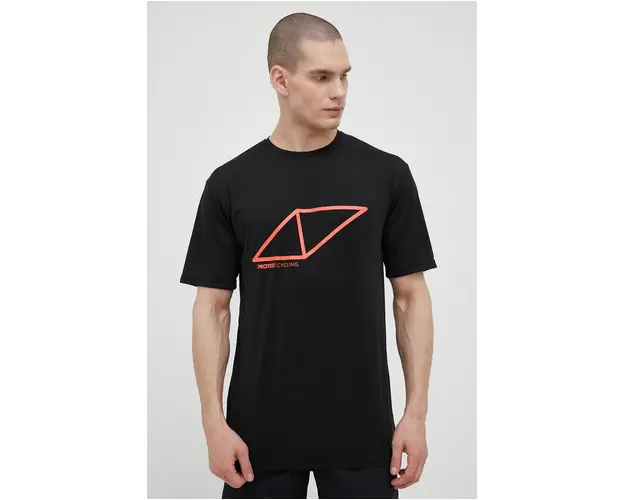 Protest tricou de ciclism Prtpottier culoarea negru, cu imprimeu