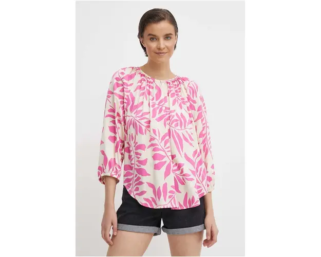 Seidensticker bluza femei, culoarea roz, modelator, 60.136251