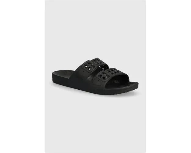 Freedom Moses papuci femei, culoarea negru, FM.PZBLK