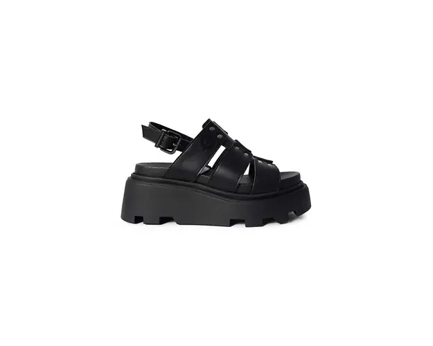 Altercore sandale Maryam femei, culoarea negru, cu platforma, Maryam.Vegan