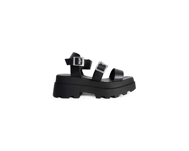 Altercore sandale Tove femei, culoarea negru, cu platforma, Tove