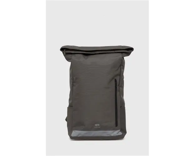 Lefrik rucsac ROLL REFLECTIVE culoarea verde, mare, neted